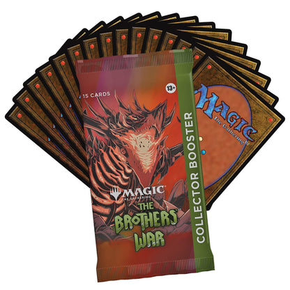 Magic: The Gathering The Brothers War Collector Booster Box | 12 Packs (180 Magic Cards)