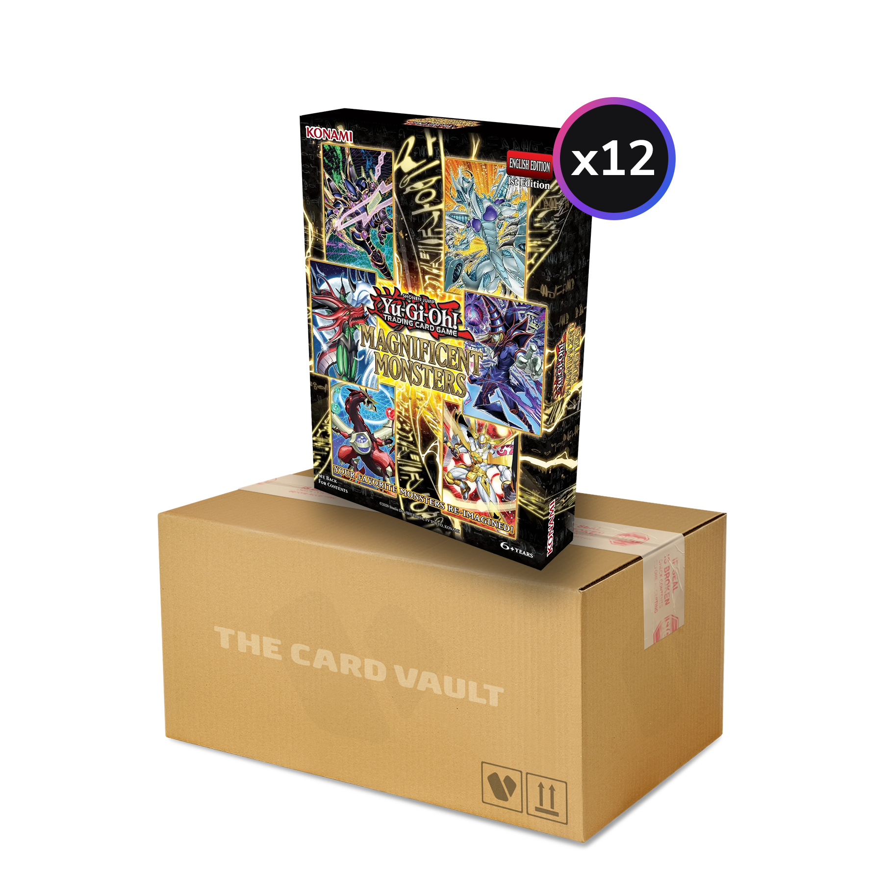 Yu-Gi-Oh! - Magnificent Monsters - Display Case (12x Tuck Boxes) (1st Edition)