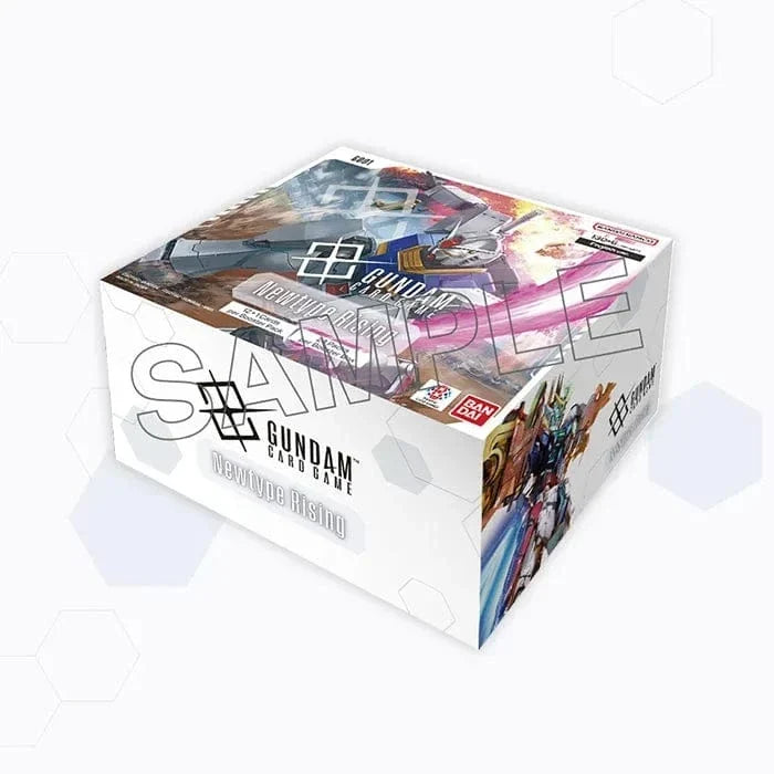 Gundam Card Game: Newtype Rising [GD01] Booster Display