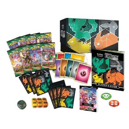 Pokemon TCG - Sword & Shield - Evolving Skies - Elite Trainer Box (Leafeon, Umbreon, Jolteon, Flareon)