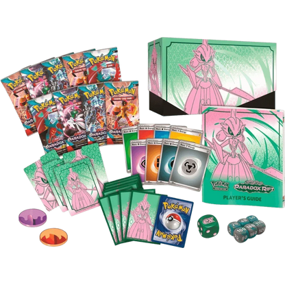 Pokemon TCG - Scarlet & Violet - Paradox Rift - Elite Trainer Box (Iron Valiant)